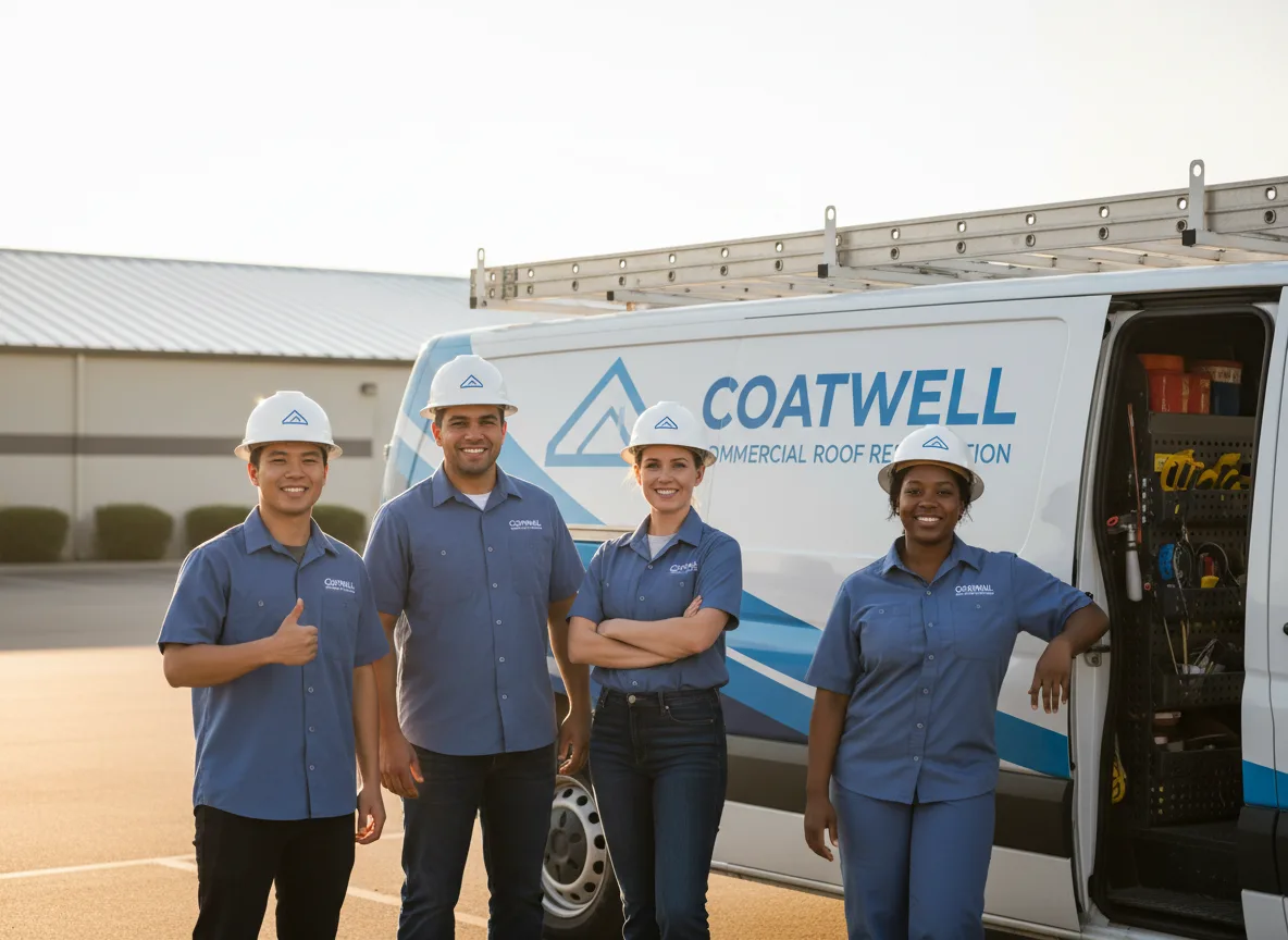 Commercial roof coating company in Blanchard, ND